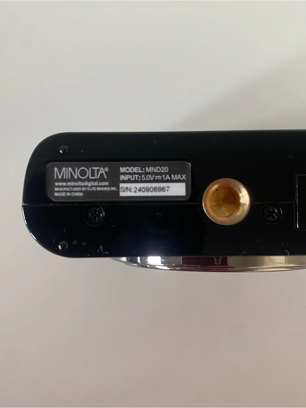 Minolta MND20 44MP Digital Camera
